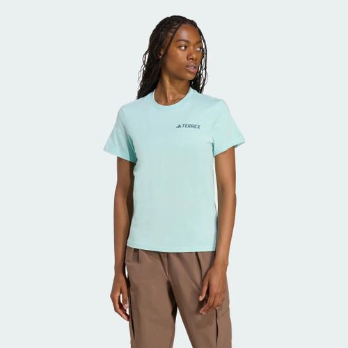 T-Shirt Graphique Terrex Adidas - Semi Flash Aqua - S