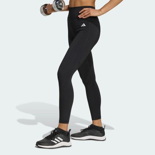 Legging Optime Essentials No Front Rise Seam 7/8 Adidas - Black - S