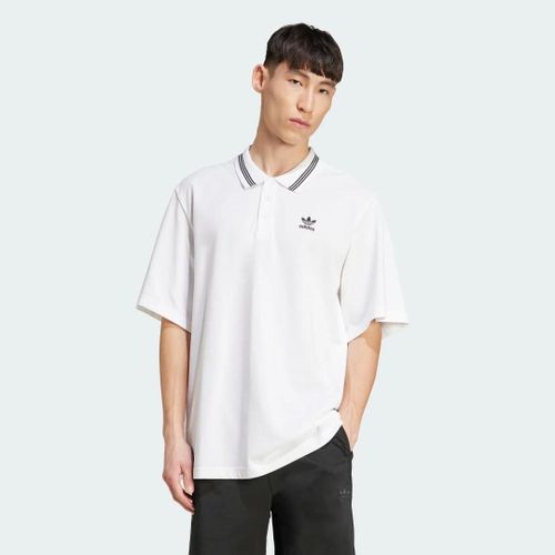 Polo Adidas Adicolor Loose Adidas - White / Black - 2xl