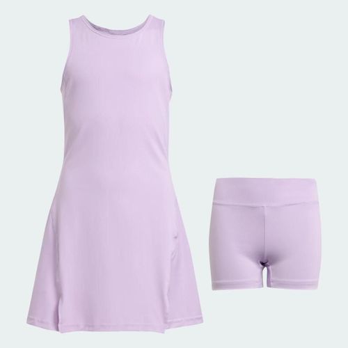 Robe De Tennis Club Enfants Adidas - Powder Plum - 14-15a