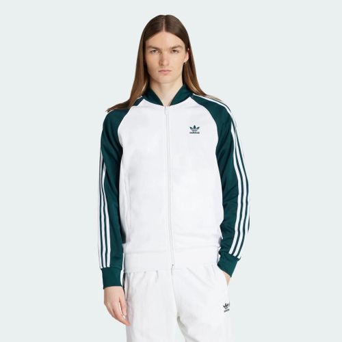 Veste De Survêtement Adicolor Classics Sst Adidas - White / Aurora Ivy / White - M