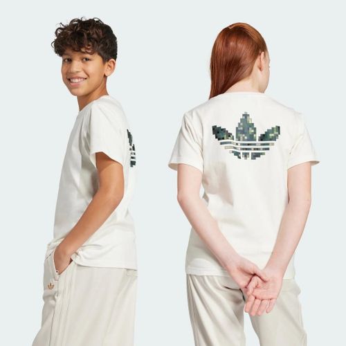 T-Shirt Graphique Adidas Originals X Minecraft Adidas - Off White - 7-8a