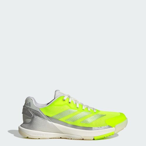 Chaussures De Padel Crazyquick Lightstrike Adidas Lucid Lemon Silver Metallic Wonder Silver