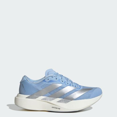 Chaussures Adizero Evo Sl Adidas Glow Blue Silver Metallic Cloud White