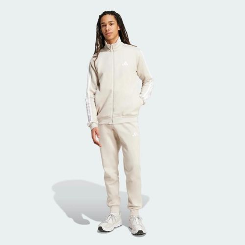 Survêtement French Terry 3 Bandes Sportswear Basic Adidas - Beige - M