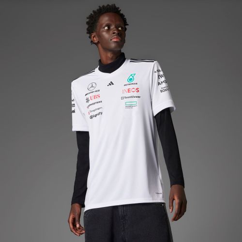 Maillot Pilote Mercedes - Amg Petronas Formula One Team Adidas - White / Black - Xs