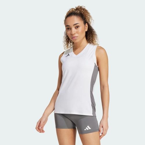 Maillot De Volley-Ball Sans Manches Quickset Adidas - White - Xs