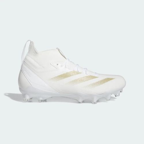 Chaussures Crampons De Football Américain Adizero Impact+ Adidas Cloud White Gold Metallic Cloud White