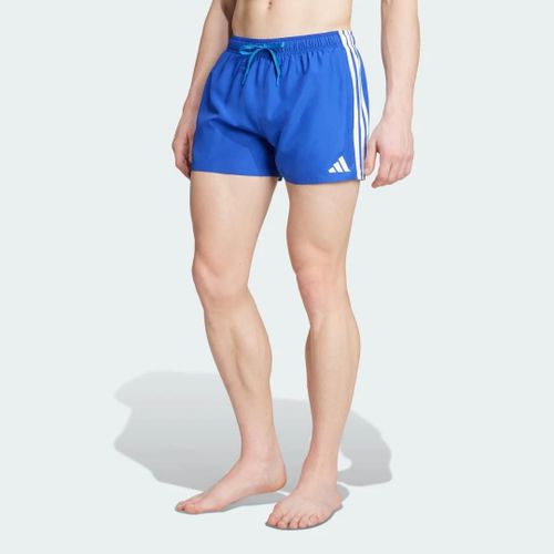 Short De Natation À 3 Bandes 20,3 Cm Adidas - Semi Lucid Blue / White - Xs