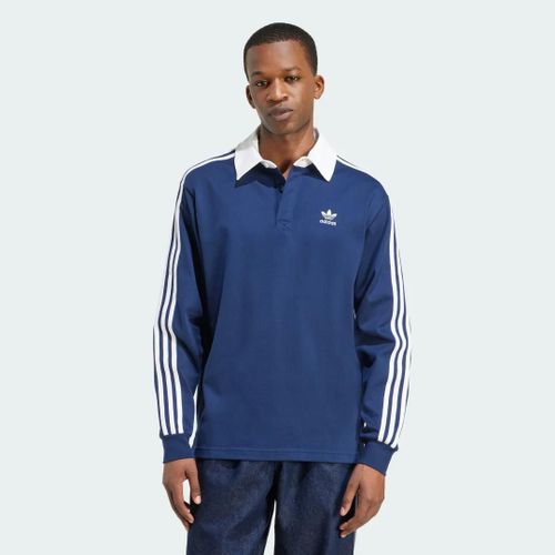 Polo De Rugby Adicolor Adidas - Night Indigo / White - Xl