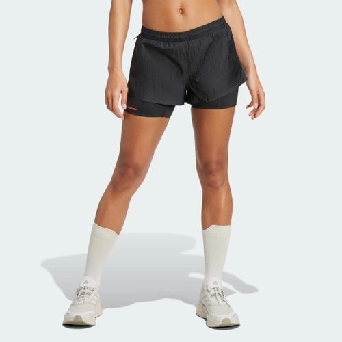 Short De Running 2 En 1 Adi365 H.Koumori Adidas - Black - M