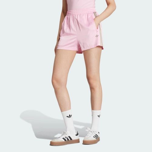 Short Adidas Originals Pin-Stripe Satin Adidas - True Pink - Xs