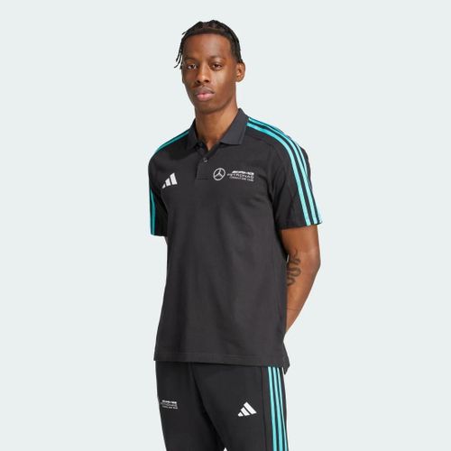 Polo D'Équipe Adn Mercedes - Amg Petronas Formula One Adidas - Black / White - S