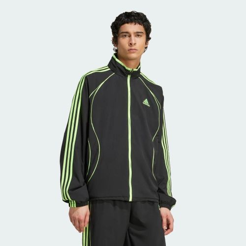 Track Top Teamgeist Adicolor Adidas - Black / Signal Green - S