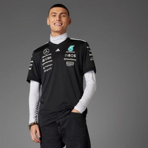 Maillot Pilote Mercedes - Amg Petronas Formula One Team Adidas - Black / White - 2xl