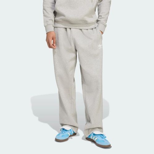 Pantalon À Ourlets Ouverts Trèfle Essentials Adidas - Medium Grey Heather / White - 2xl
