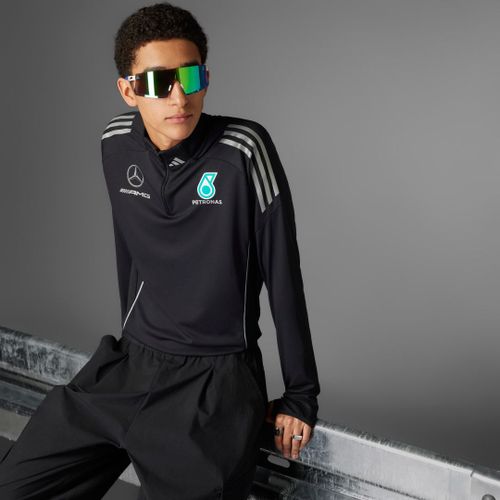Haut De Mécanicien Mercedes - Amg Petronas Formula One Team Adidas - Black / Reflective Silver - M