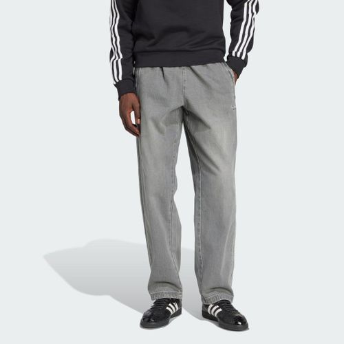 Pantalon De Survêtement Ample Denim Délavé Adidas Adicolor Adidas - Grey - 2xl