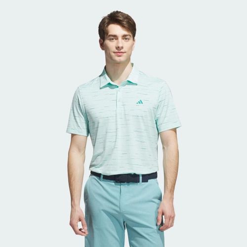 Ultimate365 Polo En Maille À Imprimé Scintillant Adidas - Semi Flash Aqua - L