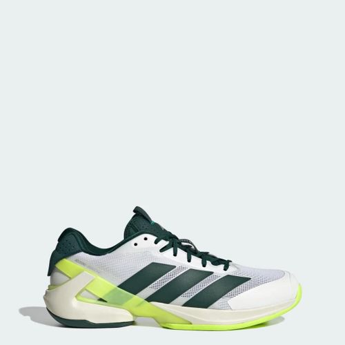 Chaussures De Tennis Adizero Ubersonic 5 Adidas Cloud White Aurora Ivy Lucid Lemon
