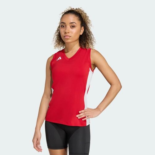 Maillot De Volley-Ball Sans Manches Quickset Adidas - Team Power Red 2 - M