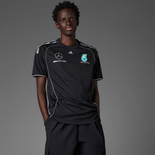 Maillot De Mécanicien Mercedes - Amg Petronas Formula One Team Adidas - Black / Reflective Silver - 2xl