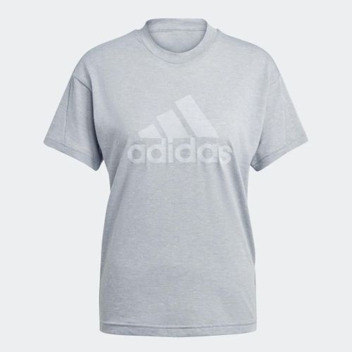T-Shirt Adidas Future Icons Winners 3.0 Adidas - Medium Grey Heather / White - S