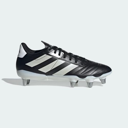 Chaussures De Rugby Kakari Terrain Gras Adidas Core Black Zero Metalic Silver Metallic
