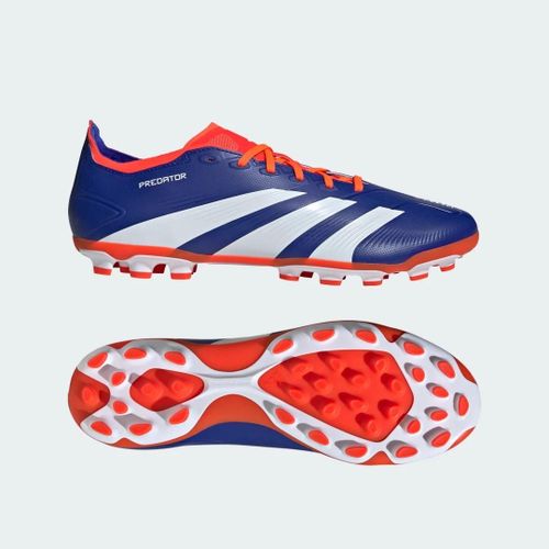 Chaussures Predator League 2g/3g Terrain Synthétique Adidas Lucid Blue Cloud White Solar Red