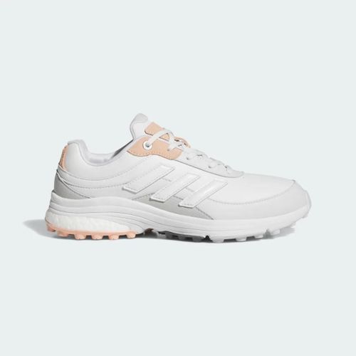 Chaussures De Golf Sans Crampons Zoysia Adidas Dash Grey Crystal White Powder Coral