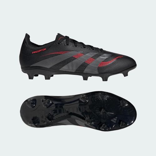 Chaussures Predator League Terrain Souple/multissurfaces Adidas Core Black Grey Four Lucid Red