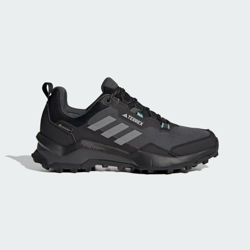 Chaussures De Randonnée Terrex Ax4 Gorestex Adidas Core Black Grey Three Mint Ton