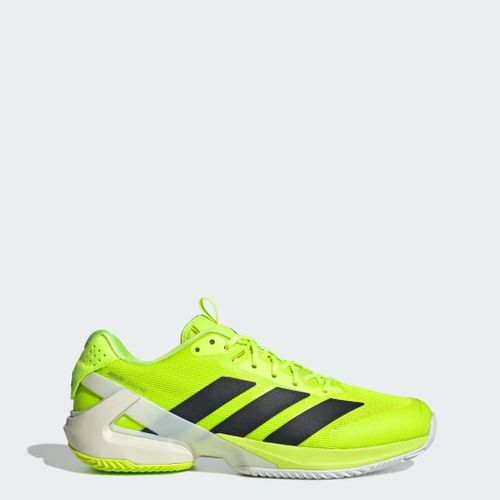 Chaussures De Tennis Adizero Ubersonic 5 Terre Battue Adidas Lucid Lemon Core Black Cloud White