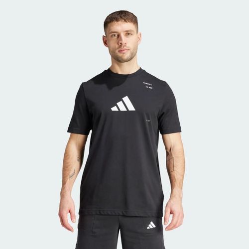 T-Shirt Graphique Handball Category Adidas - Black - Xs