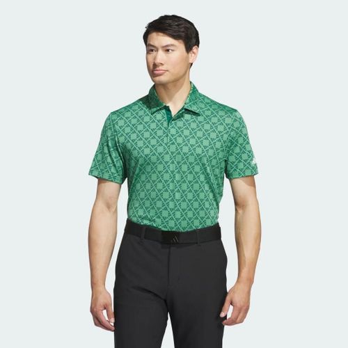 Polo Jacquard Ultimate365 Tour Heat.Rdy Adidas - Collegiate Green - L