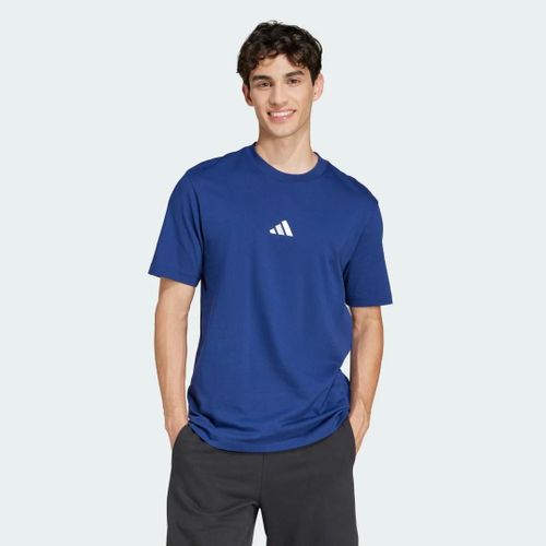 T-Shirt Jersey Petit Logo Essentials Adidas - Dark Blue / White - 3xl