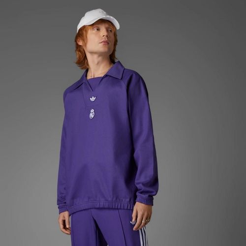 Haut D'Entraînement Real Madrid Terrace Icons Adidas - Purple - L