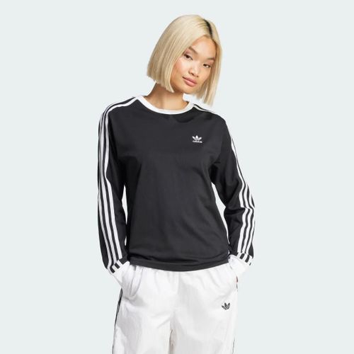 T-Shirt Manches Longues Standard Adicolor 3 Bandes Adidas - Black - Xl