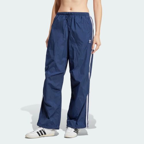 Pantalon Toile Parachute 3 Bandes Adidas - Night Indigo - M