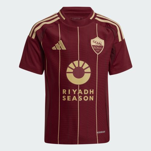 Maillot Domicile As Roma 24/25 Enfants Adidas - Team Coll Burgundy 2 - 11-12a