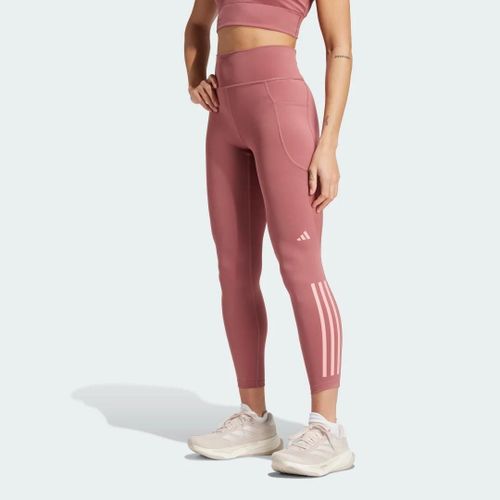 Legging 7/8 3 Bandes Adidas Daily Run Adidas - Preloved Crimson - L