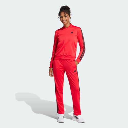 Survêtement 3 Bandes Essentials Adidas - Pure Ruby - Xs