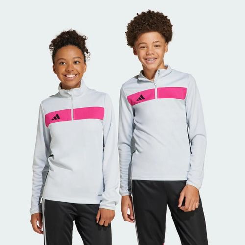 Haut D'Entraînement Tiro 25 Essentials Enfants Adidas - Clear Grey / Real Magenta - 13-14a