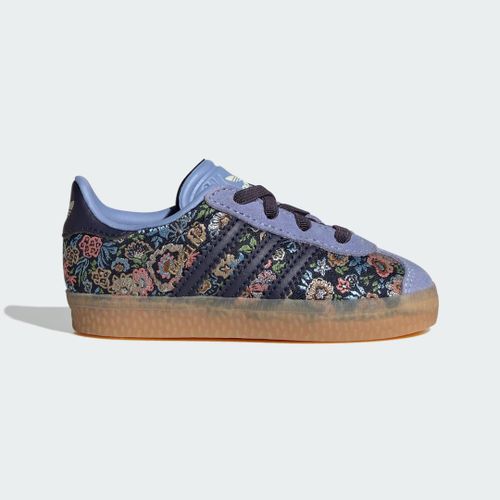 Chaussures Lacetslastiques Gazelle X Liberty London Comfort Closure Enfants Adidas Multicolor Multicolor Gum