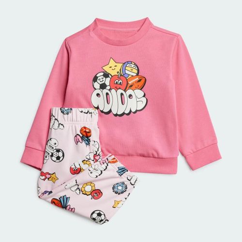 Survêtement Seasonal Essentials Fun Enfants Adidas - Pink Fusion / White - 3-6m