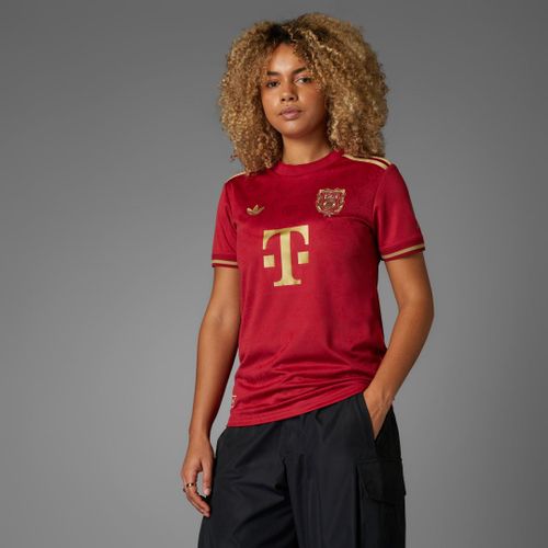 Maillot Anniversaire Fc Bayern Adidas - Active Maroon / Dark Football Gold - Xs