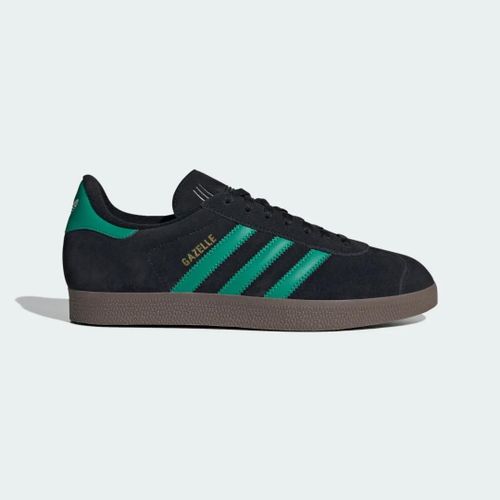 Chaussures Gazelle Adidas Core Black Court Green Cloud White