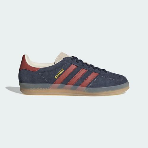 Chaussures Gazelle Indoor Adidas Legend Ink Preloved Ruby Wonder White