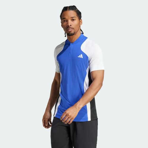 Polo De Tennis Pro Heat.Rdy Freelift Adidas - Lucid Blue / White / Black - M