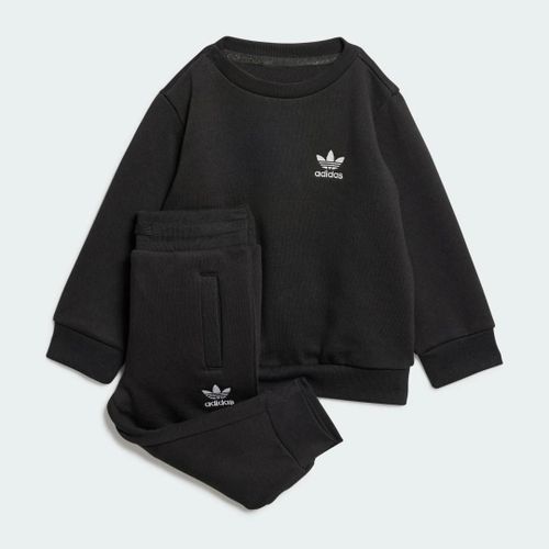 Ensemble Sweat-Shirt Ras-Du-Cou Enfants Adidas - Black - 3-6m